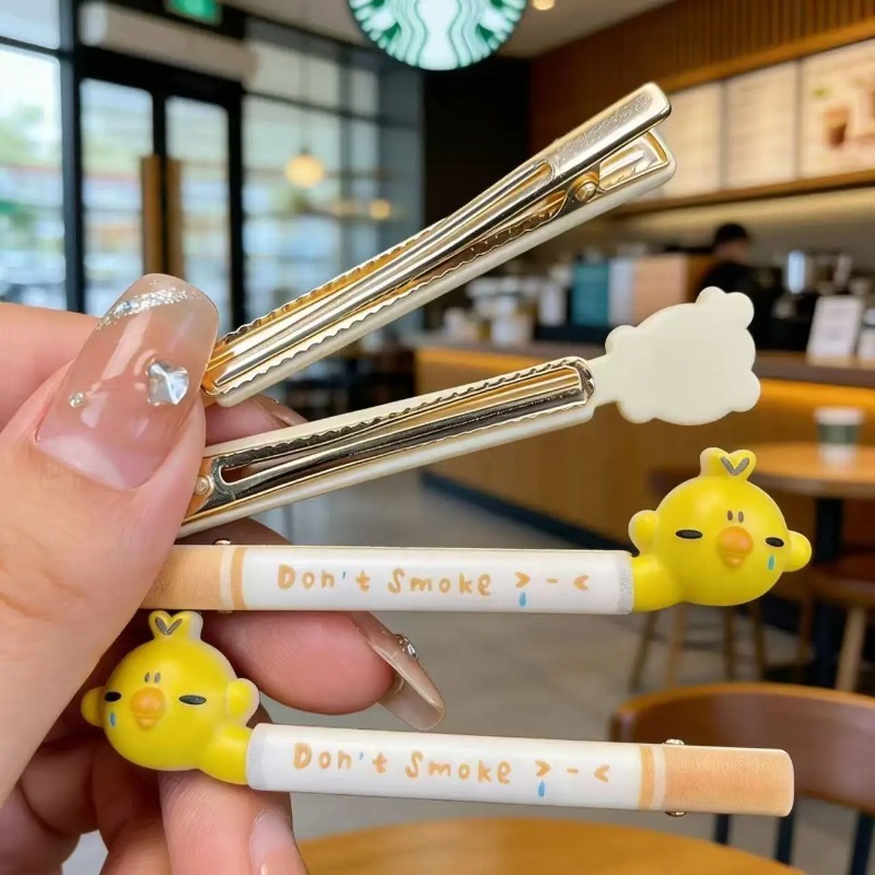 Crying Chick Hair Clips Cartoo - Vape Decoration 评论和价格