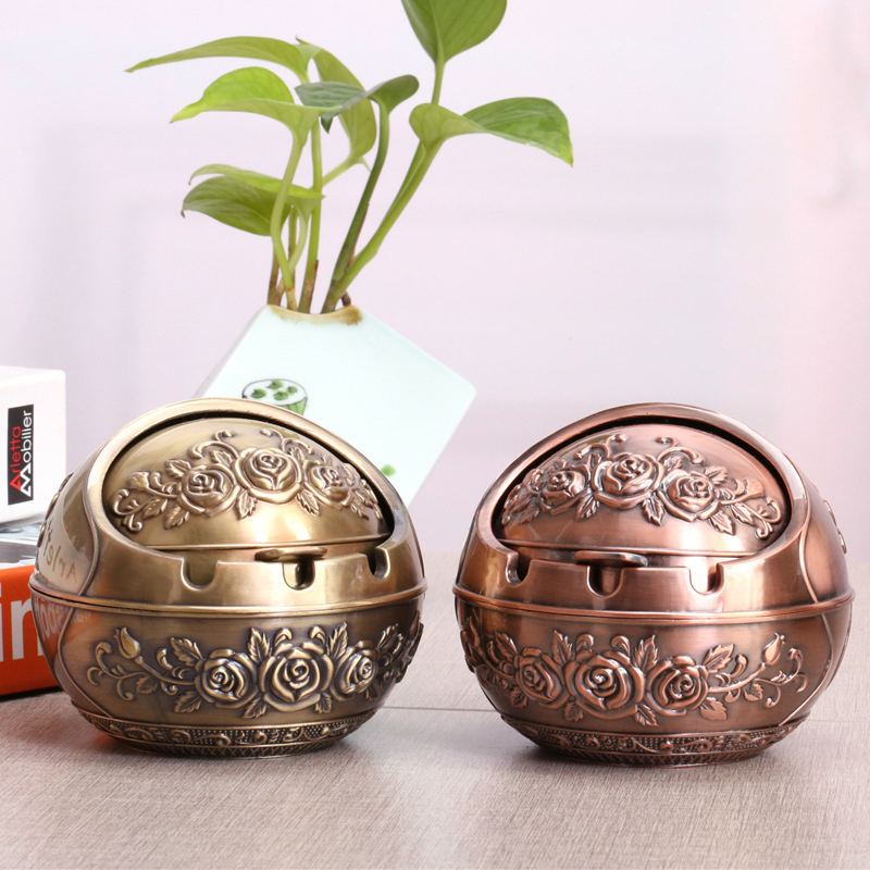 New··Metal Ashtray  Windproof  - Vape Decoration 评论和价格