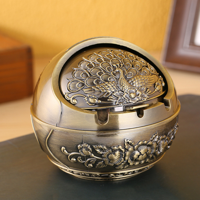 New··Metal Ashtray  Windproof  - Vape Decoration 评论和价格