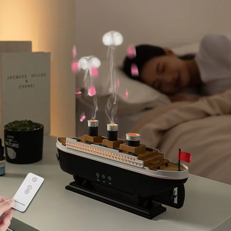 Titanic Ship Model Air Humidif - Vape Ring 评论和价格