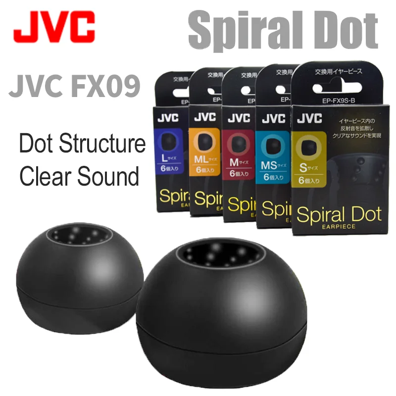 JVC Spiral Dot Eartips Silicon - Anker Speaker Soundcore Boom 2 评论和价格